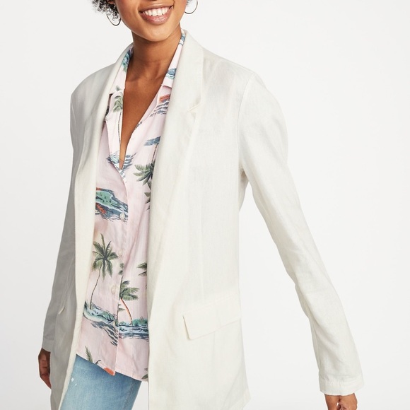 old navy linen jacket